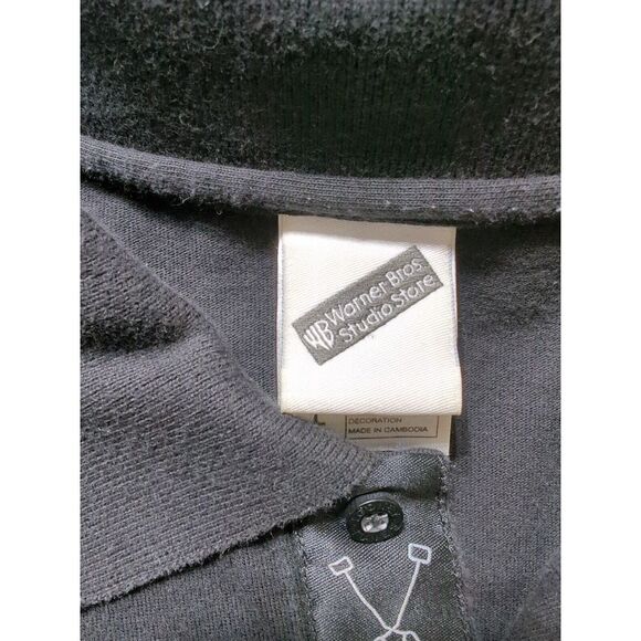 Vintage Warner Bros. Wiley Coyote Short Sleeve Polo Men's Size Large - Picture 3 of 12